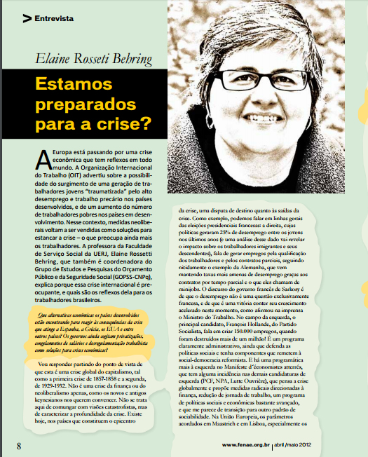 Entrevista Elaine Behring