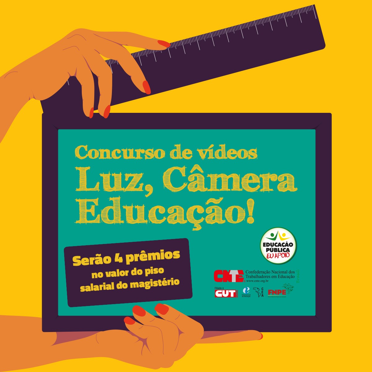 Concurso de Vídeos Luz, Câmera, Educação!